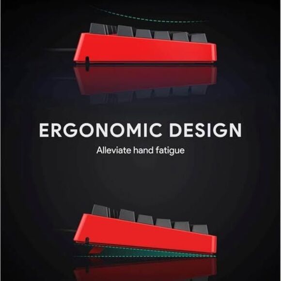 Aukey KM-G18 RGB Mechanical Gaming Wired Keyboard with Red Switches & 104 Keys - Picture 8 of 10